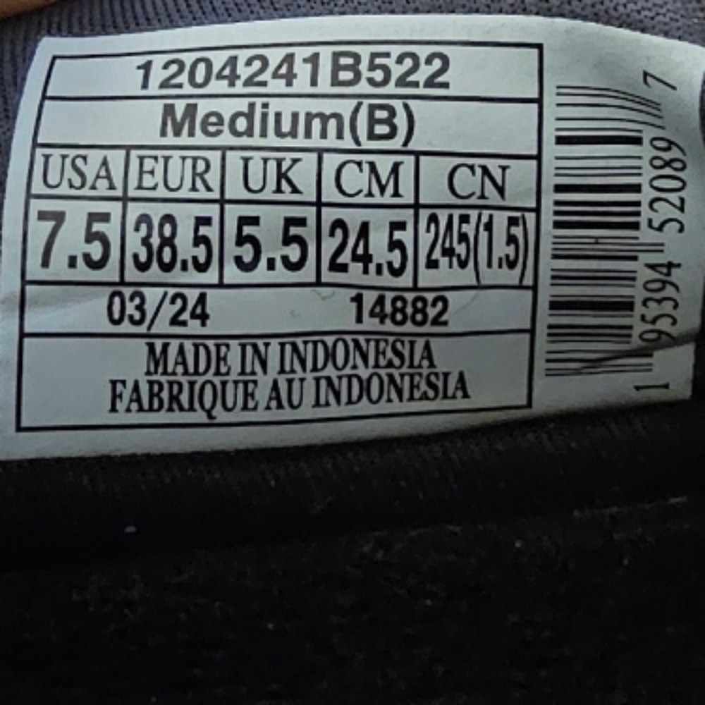 Brooks Women's Gray and Lavender Running Shoes - Picture 7 of 7